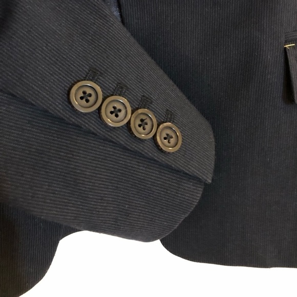 Elie Tahari Women’s Black Pin Stripe Blazer Size 4 - Picture 9 of 14